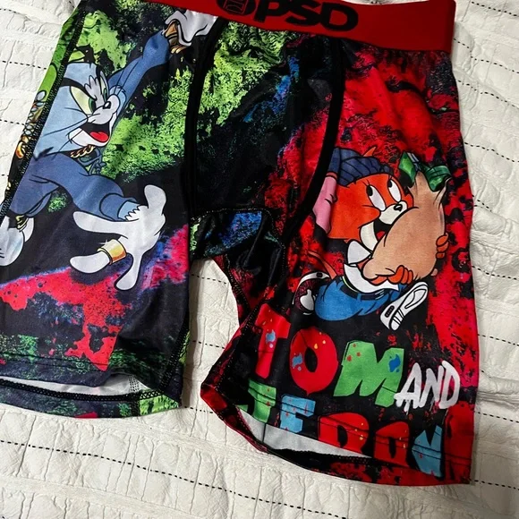 PSD Cartoon Graphic Boxer Briefs Trio Size Small NWOT - Picture 3 of 5